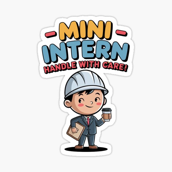 Artikel-Vorschau von Mini-Praktikant – Vorsicht beim Umgang!, designt und verkauft von GemiGarp.