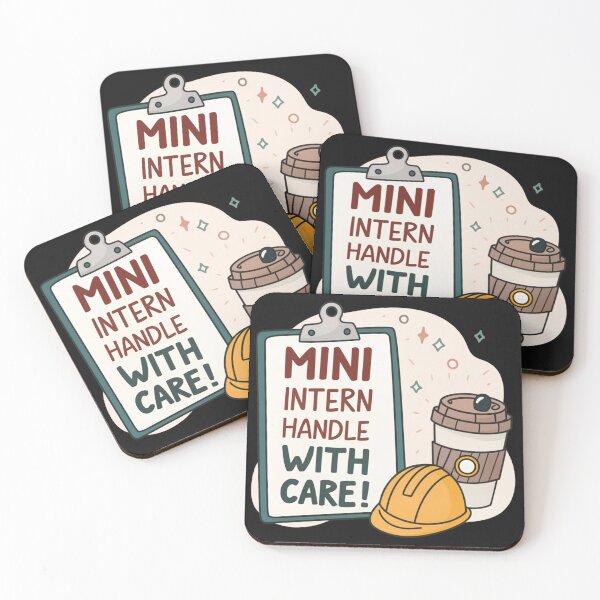 Item preview, Mini Intern – Handle with Care! designed and sold by SignumShop.
