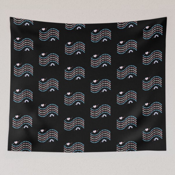 Item preview, Trans People Will Not Be Erased designed and sold by Caring Hearts.