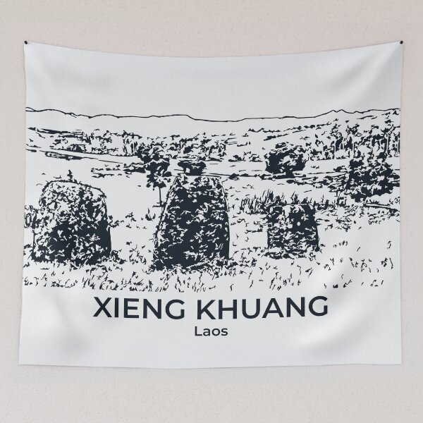 Item preview, Xieng Khuang - Laos designed and sold by Lakeric Cityscapes.