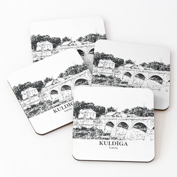 Item preview, Kuldīga - Latvia designed and sold by Lakeric Cityscapes.