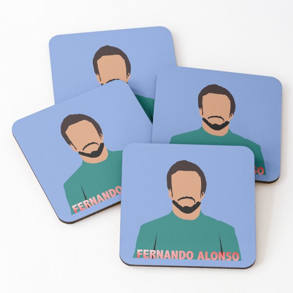 Item preview, Fernando Alonso illustration designed and sold by ZooStateofMind.