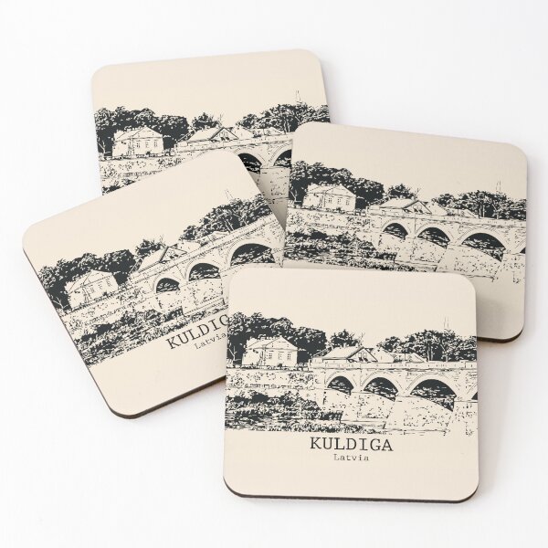 Item preview, Kuldīga - Latvia designed and sold by Lakeric Cityscapes.