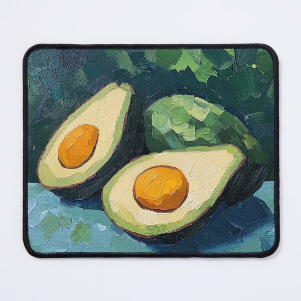 Item preview, Avocado fruit | Post-impressionist painting style designed and sold by ComicsFactory.