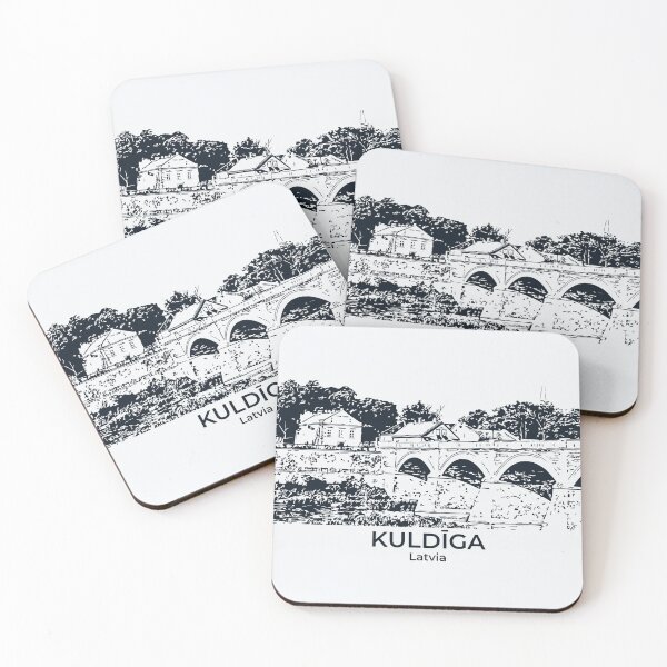 Item preview, Kuldīga - Latvia designed and sold by Lakeric Cityscapes.