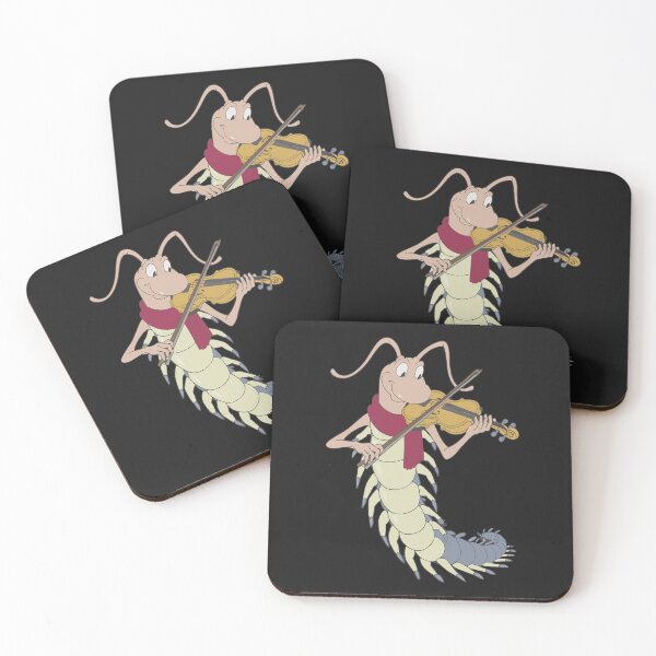 Item preview, A charming product for lovers of crustaceans and music - CENTIPEDE PLAYING THE VIOLIN designed and sold by Gadget80.