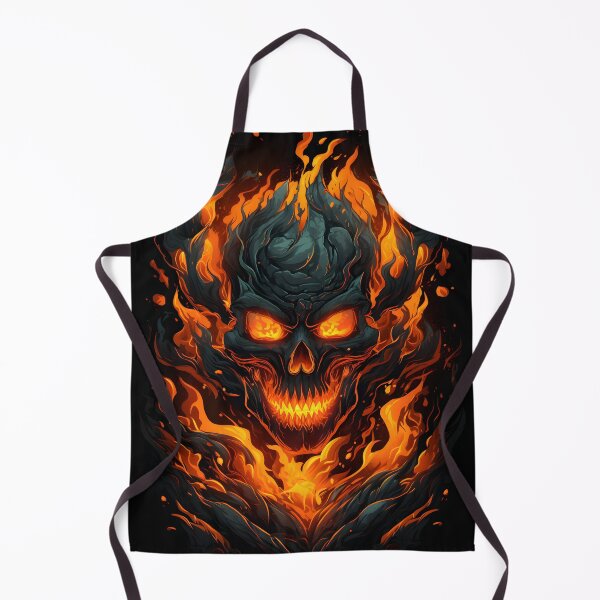 Item preview, Fiery Skull - Hell Flame of Terror designed and sold by unknown-places.