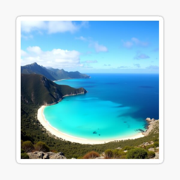 Item preview, Wineglass Bay Panoramic Scenic View designed and sold by jaksa429.