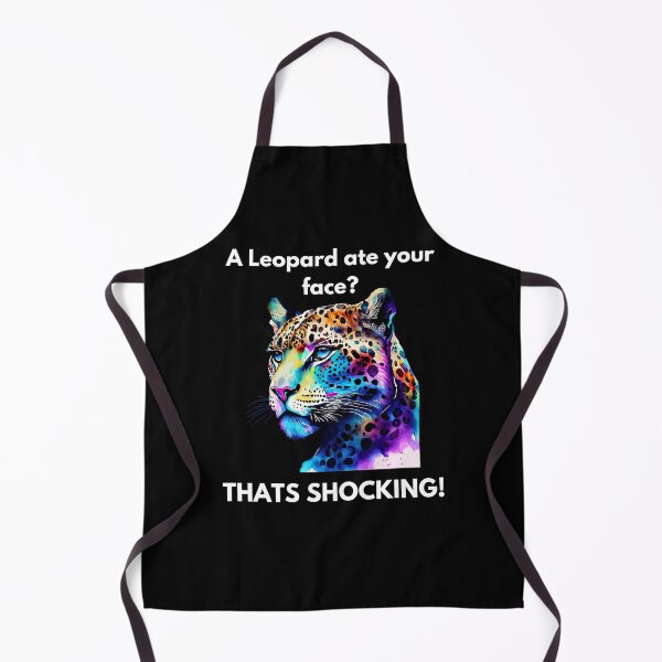 Item preview, A Leopard ate your face? Rainbow Versions designed and sold by Cleverish.