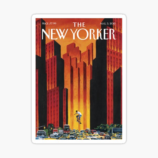 Item preview, The New Yorker: Skater designed and sold by PlainGirl.