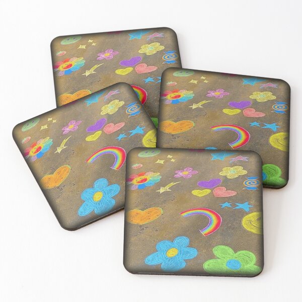 Item preview, Chalk Drawings on the Sidewalk designed and sold by WigOutlet.