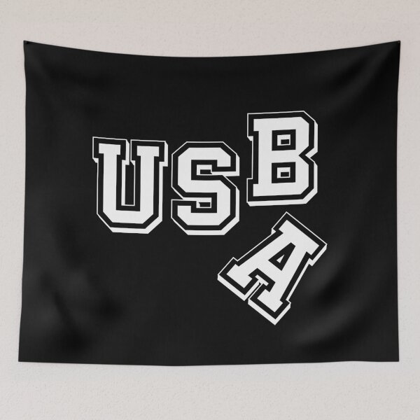 Item preview, USA-USB - A Fallen Empire - Satirical College Design designed and sold by ShineEyePirate.
