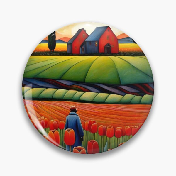 Item preview, Walking among Tulip Fields 1 designed and sold by George Hutton Hunter.