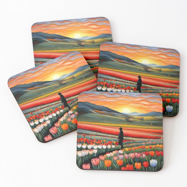 Item preview, Walking among Tulip Fields 2 designed and sold by George Hutton Hunter.
