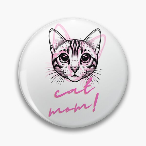 Item preview, Cat mom! designed and sold by evenement3102.