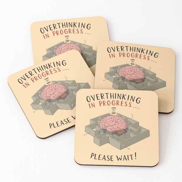 Item preview, Overthinking in Progress designed and sold by Cult Archive.