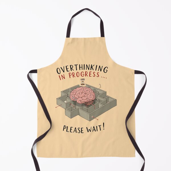 Item preview, Overthinking in Progress designed and sold by CivilizActions.