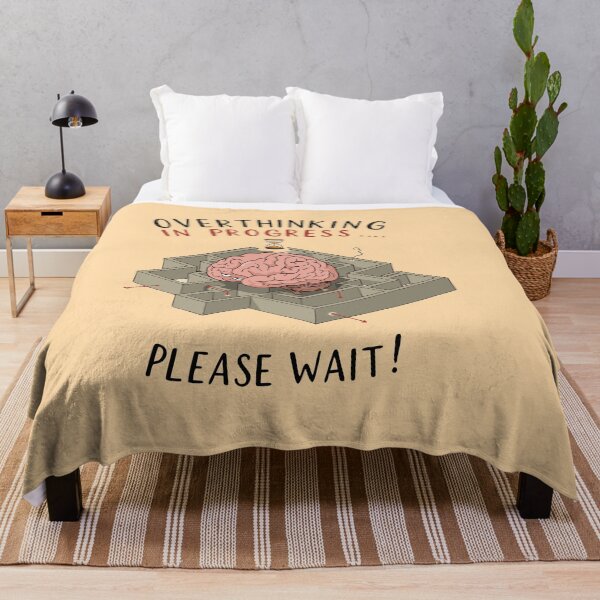 Item preview, Overthinking in Progress designed and sold by CivilizActions.