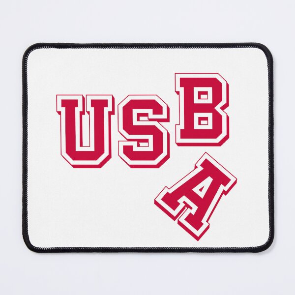 Item preview, Red USA-USB - A Fallen Empire - Satirical College Design designed and sold by ShineEyePirate.
