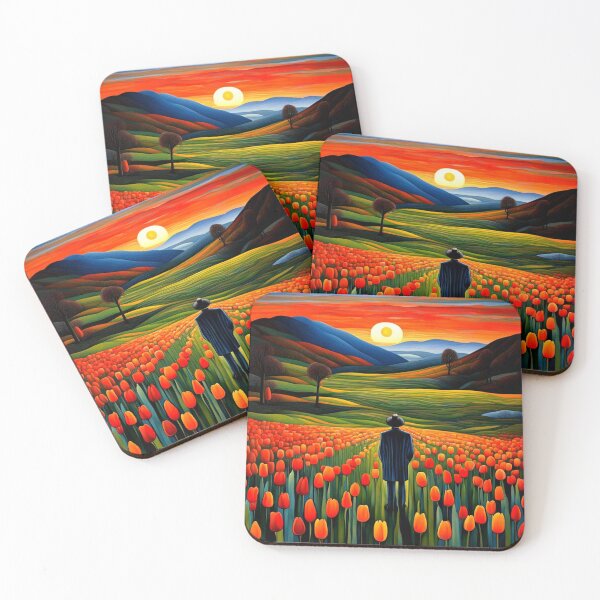 Item preview, Walking among Tulip Fields 3 designed and sold by George Hutton Hunter.