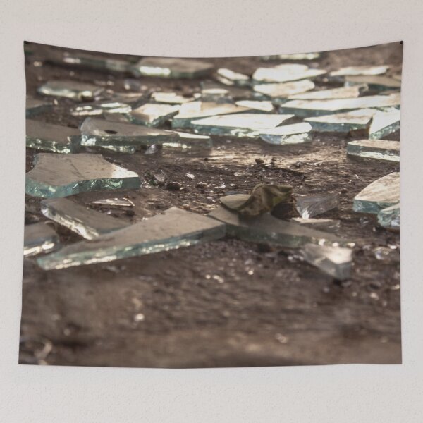 Item preview, pieces of glass scattered across the floor designed and sold by felipequeiroz.