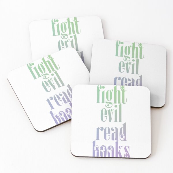 Item preview, Fight Evil Read Books designed and sold by Spike The Punch Design Co..