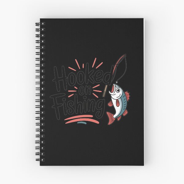 Item preview, Hooked On Fishing-funny Fishing Motif designed and sold by MrERNST.