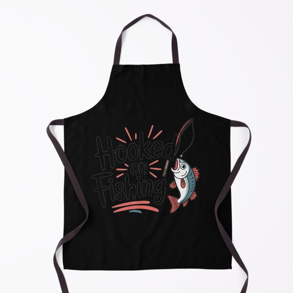 Item preview, Hooked On Fishing-funny Fishing Motif designed and sold by MrERNST.