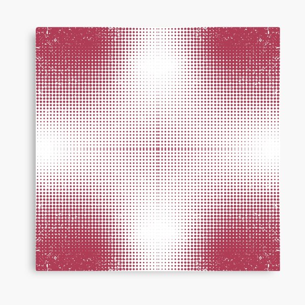 Aperçu de l'œuvre Motif de dégradé de points rouges rayonnants créée et vendue par AppliedDesigns1.