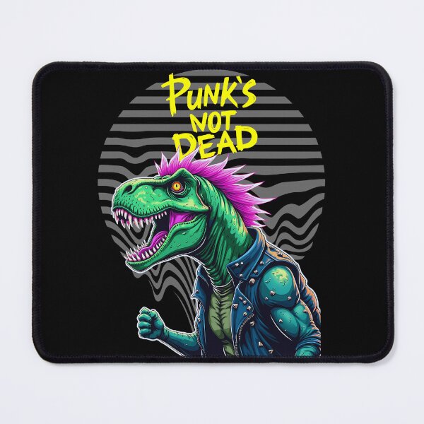 Item preview, Punk T-Rex – Mohawk Dinosaur Rebel designed and sold by Dino-Lune.