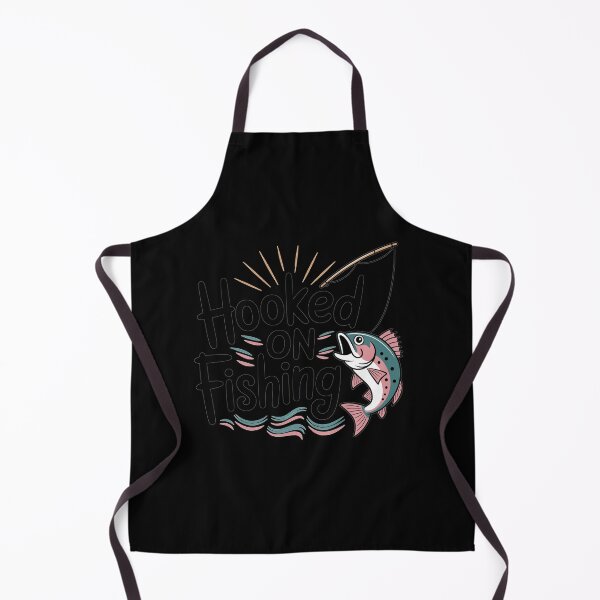 Item preview, Hooked On Fishing-funny Fishing Motif designed and sold by MrERNST.