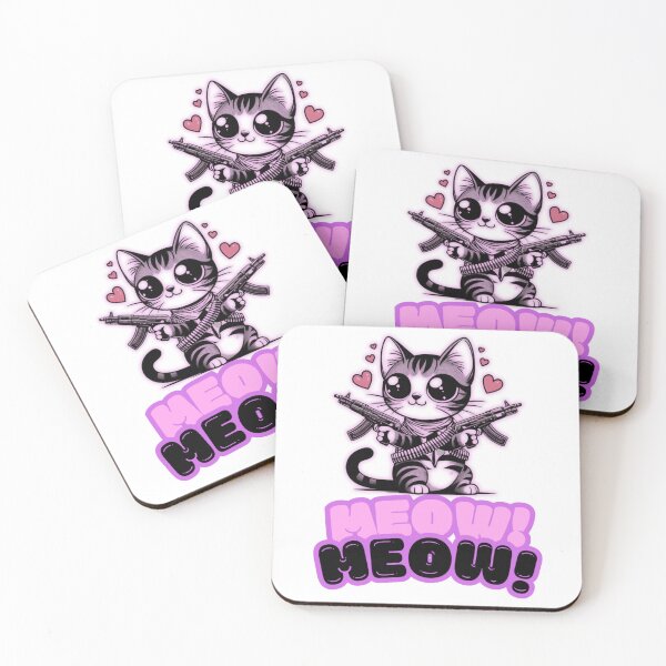 Item preview, cat - meow! designed and sold by evenement3102.