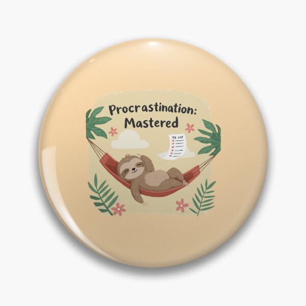 Item preview, Procrastination Mastered designed and sold by CivilizActions.