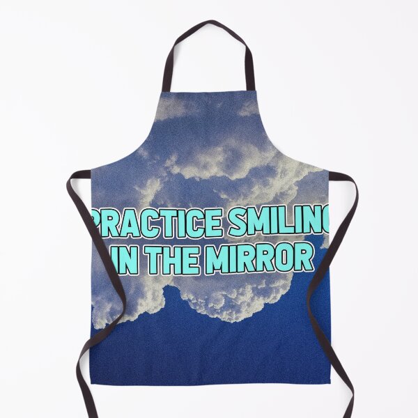 Item preview, PRACTICE SMILING IN THE MIRROR designed and sold by The Turbulent Architect.