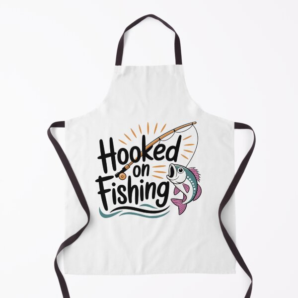 Item preview, Hooked On Fishing-funny Fishing Motif designed and sold by MrERNST.