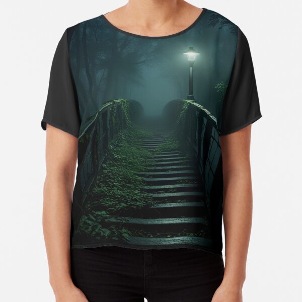 Item preview, The Forgotten Bridge at Night  designed and sold by genoegifs.