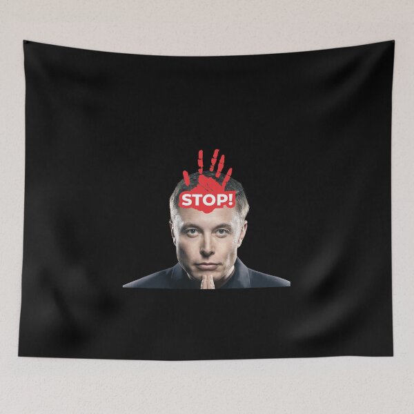 Item preview, Stop Elon Musk designed and sold by SMARTKIT  DESIGNAGENCY.