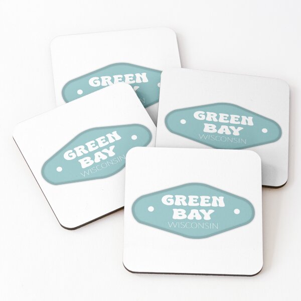Item preview, GB Wisconsin Sticker teal designed and sold by GBSwagShop.