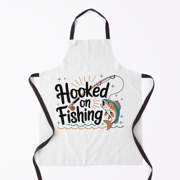 Item preview, Hooked On Fishing-funny Fishing Motif designed and sold by MrERNST.