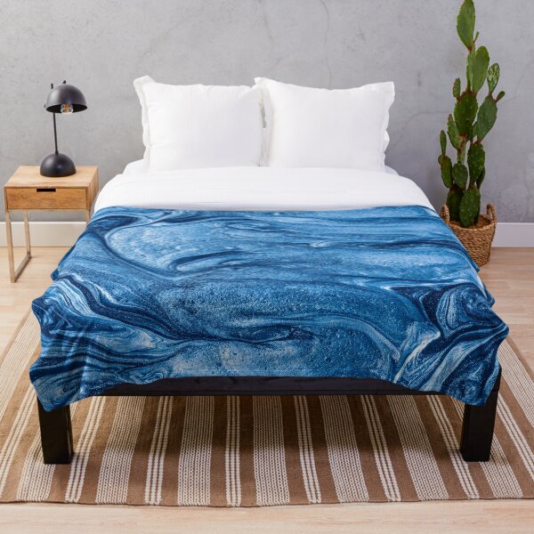 Artikelvorschau, Glamour 003 flüssige blaue Farben entworfen und verkauft von pASob-dESIGN.
