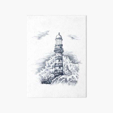 Item preview, Lighthouse in a storm designed and sold by sen-box.