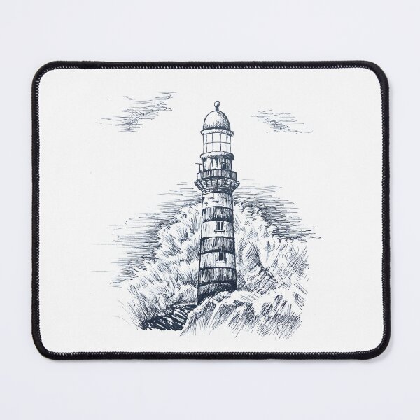 Item preview, Lighthouse in a storm designed and sold by sen-box.