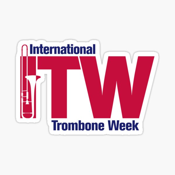 International Trombone Week Sticker