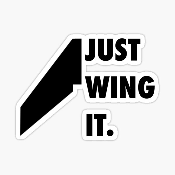 Wing It Stickers for Sale