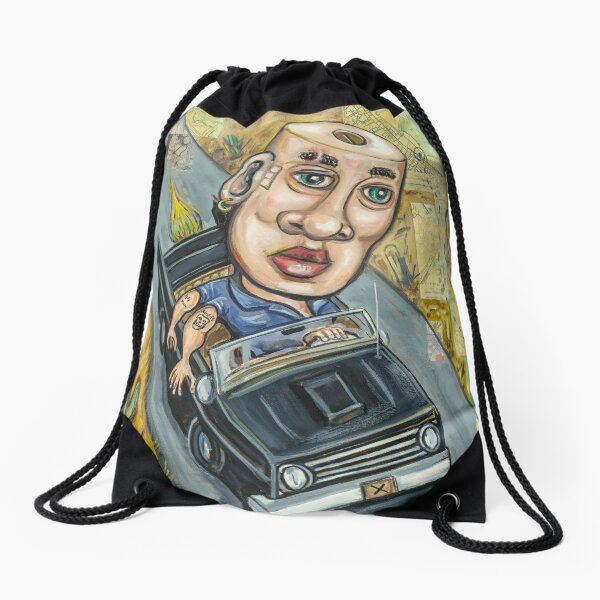 Item preview, "Bad Guy Car Rockets into the Desert" designed and sold by TedBabcock.