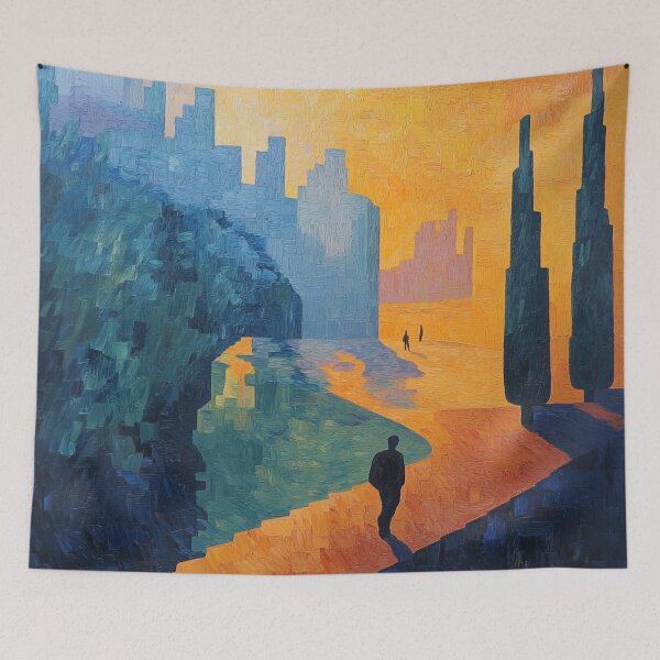 Item preview, Babylon | Post-impressionist painting style designed and sold by ComicsFactory.