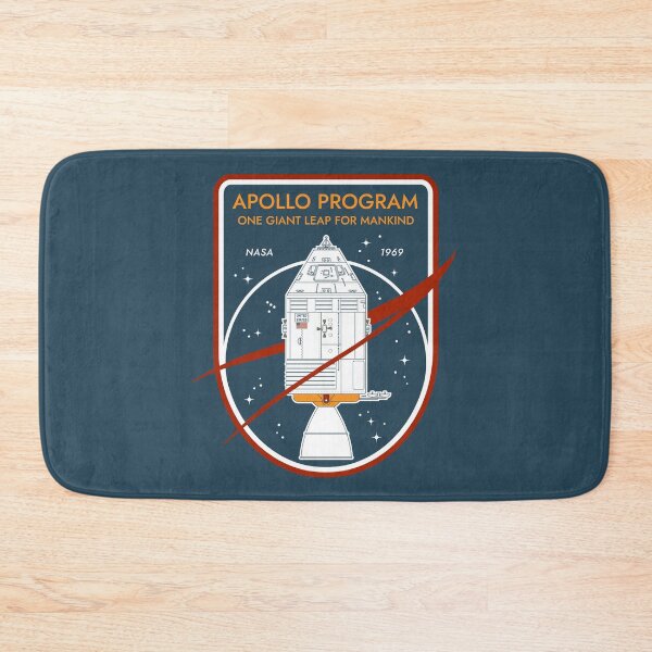 Item preview, Apollo Program. One Giant Leap for Mankind. NASA 1969 Commemorative Badge designed and sold by BGALAXY.