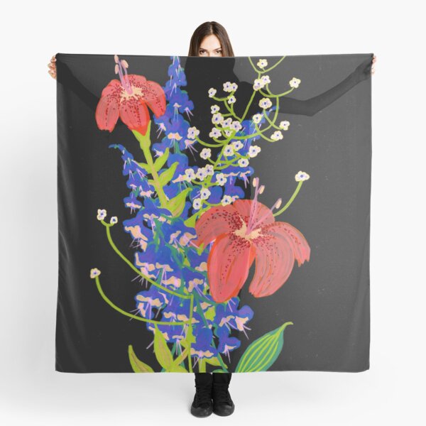 Aperçu de l'œuvre Fleurs Blacklight créée et vendue par EXXHXXStudio.