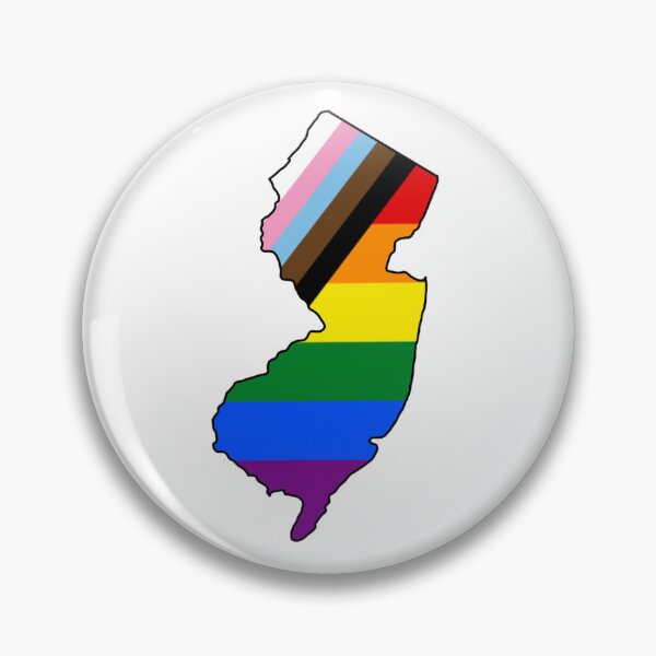 Item preview, New Jersey Pride - Progress Flag designed and sold by States of Progress.