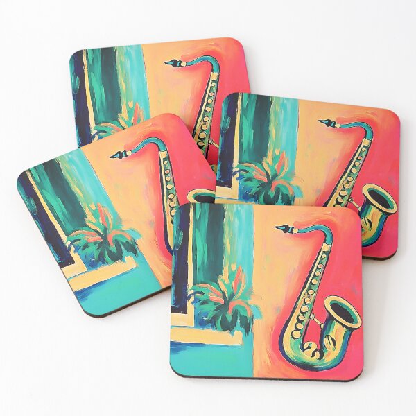 Item preview, New Orleans Jazz Vibes - A Saxophone Serenade Framed by Lush Greenery Digital AI Art designed and sold by OlfactoART Studio.